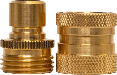 ملحق موصل تركيبات خرطوم الحديقة من Underhill ProLine سريع التوصيل، عالي التحمل، نحاس صلب، مع محول ملولب ذكر، A-QCFM in Kuwait