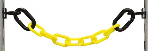 Plastic Loading Dock Chain Kit with Magnetic Hooks: 10-Foot Chain, 2 Carabiners in Kuwait