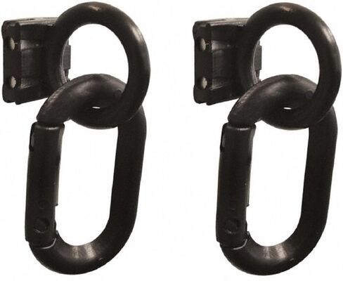 Plastic Loading Dock Chain Kit with Magnetic Hooks: 10-Foot Chain, 2 Carabiners in Kuwait