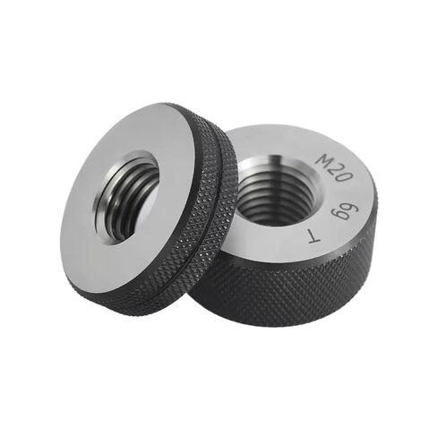 M10-M40 * 1.5 1 مجموعة (1 * GO + 1 * NOGO) 6G متري غرامة الأسنان موضوع حلقة قياس دقة أداة القياس (M39 * 1.5-6G) in Kuwait