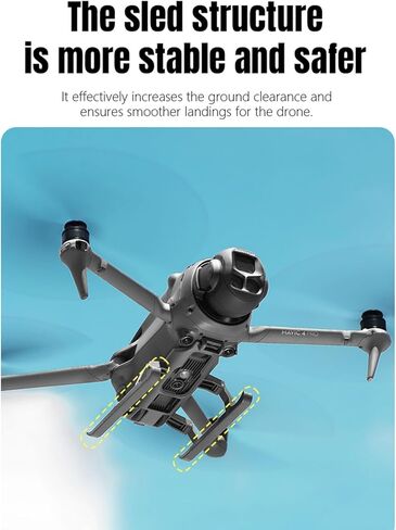 معدات الهبوط لملحقات طائرات DJI Mavic 4 Pro بدون طيار، مجموعة أرجل هبوط ممتدة سريعة التحرير وقابلة للطي متوافقة مع واقي طائرات DJI Mavic 4 Pro بدون طيار، حامل ثلاثي القوائم لزيادة الارتفاع 30 مم in Saudi Arabia