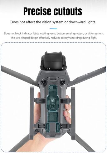معدات الهبوط لملحقات طائرات DJI Mavic 4 Pro بدون طيار، مجموعة أرجل هبوط ممتدة سريعة التحرير وقابلة للطي متوافقة مع واقي طائرات DJI Mavic 4 Pro بدون طيار، حامل ثلاثي القوائم لزيادة الارتفاع 30 مم in Saudi Arabia