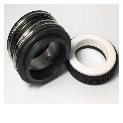 Ring Rotary Shaft Seal, 1pcs Type-E 3/8" 1/2" 5/8" 3/4" 1" OD Shaft Water Pump Mechanical Seal Single Coil Spring(Nbr,25.4MM Type E) in Saudi Arabia