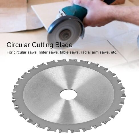 Jeanoko 136mm Steel Circular Saw, 30 Teeth Metal Cutting Disc for Hard Materials with Negative Rake Angle Design in Saudi Arabia