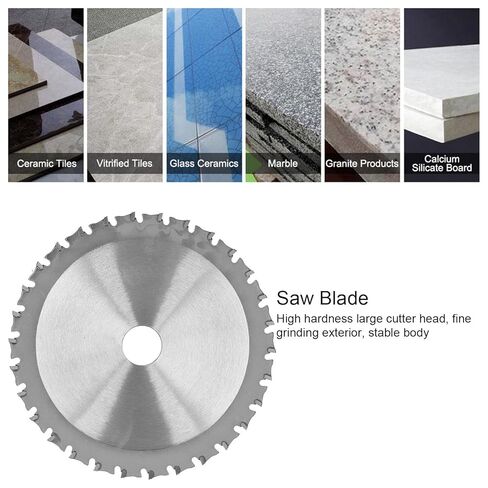 Jeanoko 136mm Steel Circular Saw, 30 Teeth Metal Cutting Disc for Hard Materials with Negative Rake Angle Design in Saudi Arabia