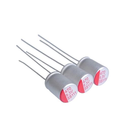 10pcs Solid Electrolytic Capacitor Super Low ESR 6.3V 10V 16V 100UF 150 220 270 330 470 560 680 820 1000UF 1200 1500UF(25V 100uF 6x7) in Saudi Arabia