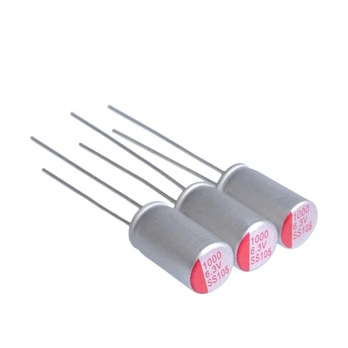 10pcs Solid Electrolytic Capacitor Super Low ESR 6.3V 10V 16V 100UF 150 220 270 330 470 560 680 820 1000UF 1200 1500UF(25V 100uF 6x7) in Saudi Arabia