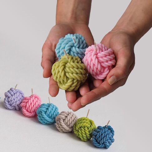 2 Pack Peony Candle Molds Set - Large & Medium Silicone Molds for Candle Making, 3D Flower Reusable Silicone Molds for Resin, Wax, Chocolate (Peony 2 Pack) in Kuwait