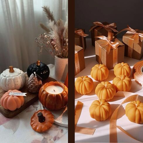 2 Pack Peony Candle Molds Set - Large & Medium Silicone Molds for Candle Making, 3D Flower Reusable Silicone Molds for Resin, Wax, Chocolate (Peony 2 Pack) in Kuwait