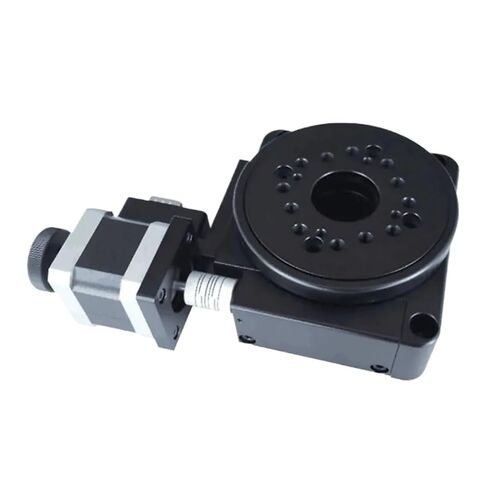 Electric Rotary Table PT-GD201, Angle Plate Indexing Plate, Size 100mm Bearing 45kg Transmission Ratio 180:1(Ratio 180 of 1) in Saudi Arabia