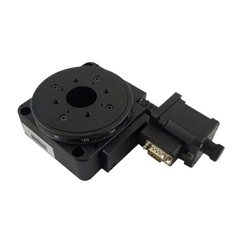 Electric Rotating Machine PX110-100 Optical Rotating Platform Motorized Rotation Stage 100MM Bearing Scale(Ratio 180 of 1) in Saudi Arabia