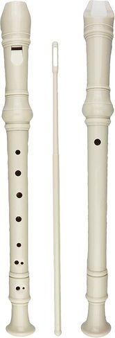 7 Pack German Style 8 Hole-3 Piece Descant Soprano Recorders with Cleaning Rod, Black Storage Bag, ABS Material (7 Colors) in Saudi Arabia
