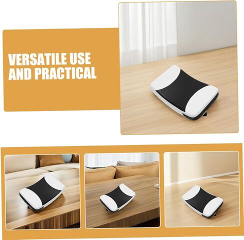 STOBAZA Kick Shield for Taekwondo and Kickboxing, Compact Black and White Curved Sparring Training Pad, Sturdy Striking Target for Martial Arts Practice and Blocking Exercises in Saudi Arabia