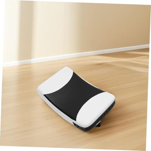 STOBAZA Kick Shield for Taekwondo and Kickboxing, Compact Black and White Curved Sparring Training Pad, Sturdy Striking Target for Martial Arts Practice and Blocking Exercises in Saudi Arabia