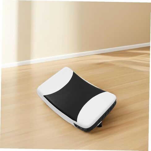 Martial Arts Kicking Pad and Boxing Kick Shield with Ergonomic Curve, Compact Black-White Training Target for Martial Arts Sparring and Side Kick Practice in Saudi Arabia