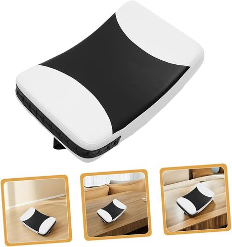 Martial Arts Kicking Pad and Boxing Kick Shield with Ergonomic Curve, Compact Black-White Training Target for Martial Arts Sparring and Side Kick Practice in Saudi Arabia