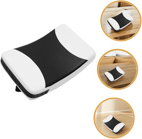Martial Arts Kicking Pads Curved Kick Shield Compact Black White Pu Sparring Gear Training Equipment for Gym and Karate Boxing Sessions in Kuwait