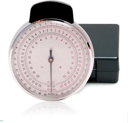 Generic Eyeglasses Lens Measure Curve Meter Handheld Portable Ophthalmic Lens Clock in Saudi Arabia