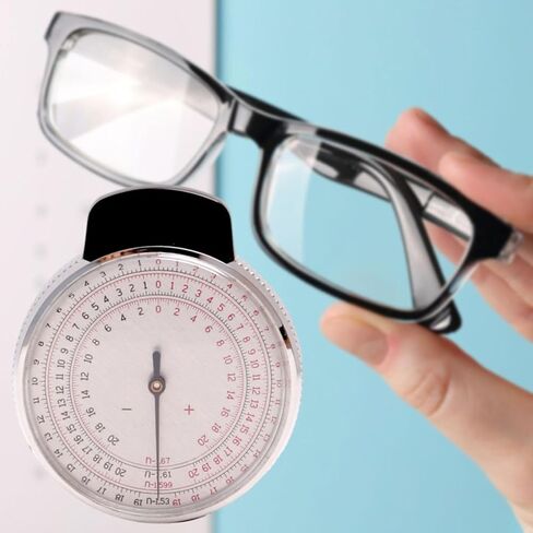 Generic Eyeglasses Lens Measure Curve Meter Handheld Portable Ophthalmic Lens Clock in Saudi Arabia