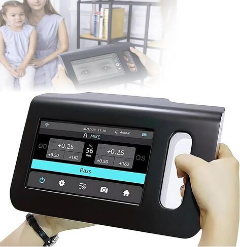 7" Touch Screen Ophthalmology Vision Screener, Precise Measurement Tool for Eye Testing, 98cm Measuring Distance, Essential Optic Equipment for Eye Care Professionals in Saudi Arabia