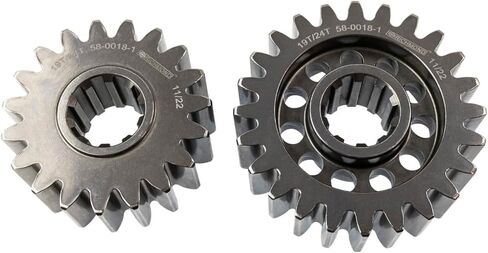 Richmond Quick Change Gear Set, 10 Spline, 4.11 Ratio 3.26/5.20, 4.86 Ratio 3.85/6.14, Steel, Pair in Saudi Arabia