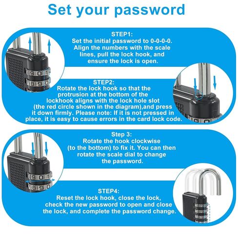 2 Pack Gate Valve Lockout Device with Coded Lock – Heavy-Duty Plastic Safety Lock for 1" to 2-1/2" Valve Handles, Outdoor Water Spigot & Faucet Security in Kuwait