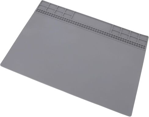 Garosa Heat Insulation Silicone Soldering Mat, 932°F Resistance, NonSlip Workbench Pad with 98 Screw Storage for Electronics Repair in Labs and Kitchens in Saudi Arabia