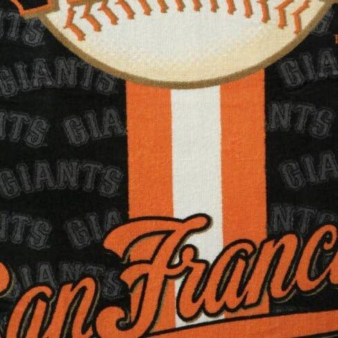 Football Fanatics San Francisco Giants 30" x 60" Black Team Stripe Beach Towel in Kuwait