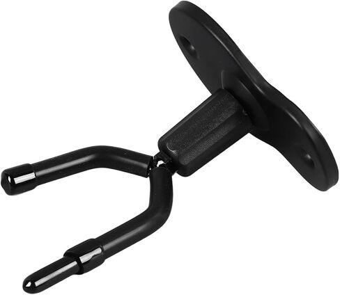 SUNGOOYUE Double Head Violin Hanger, Wall Mount with Adjustable Hooks, Iron Base, Antislip Rubber Pad, for Violin and Viola Storage, Music Room and Studio (1 Pack) in Saudi Arabia