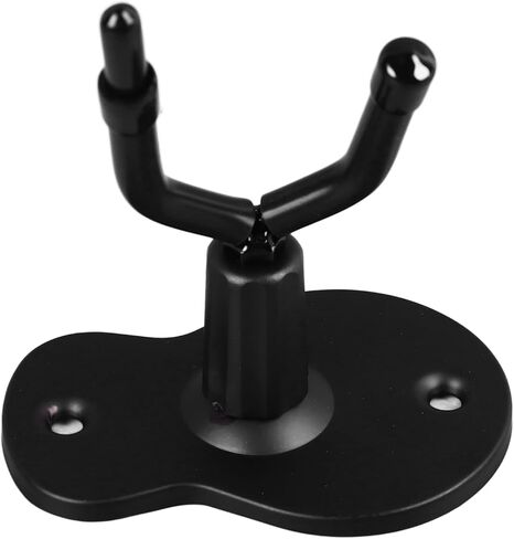 SUNGOOYUE Double Head Violin Hanger, Wall Mount with Adjustable Hooks, Iron Base, Antislip Rubber Pad, for Violin and Viola Storage, Music Room and Studio (1 Pack) in Saudi Arabia