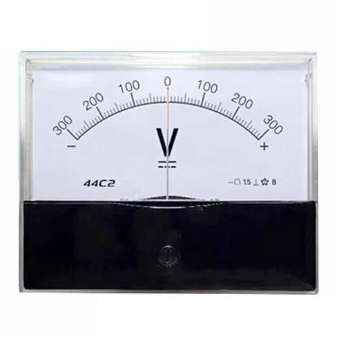 44C2 DC /75mv مقياس الفولتميتر التناظري لوحة V الحالي Meter50A -0-50A الفولتميتر 3V 5A 10V 20V 30V 50V 100V 200V 300V 500V 1 قطعة (30V -0-30V) in Saudi Arabia