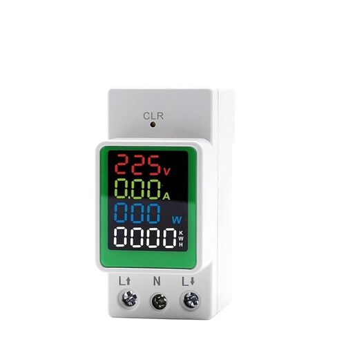 جهاز قياس السكك الحديدية AC متعدد الوظائف شاشة عرض كريستال سائل لقياس قوة الجهد الحالي والكهرباء 1 قطعة in Saudi Arabia