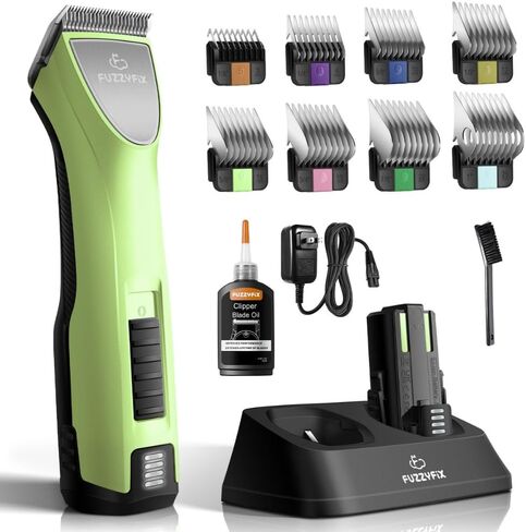 طقم العناية بالكلاب ، كليبرز الكلب للاستمالة للمعاطف الثقيلة السميكة ، Pet Pet Paw Trimmer Glarer Low Love Love Resplible Stefless Stefor in Kuwait