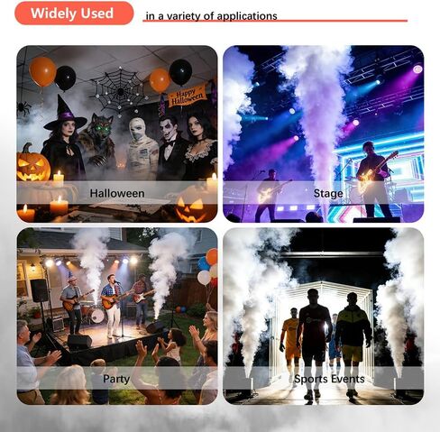 آلة الضباب العمودية 1500 وات، DMX وجهاز التحكم عن بعد، نطاق دخان 30 قدم، مؤقت - تأثيرات حفلة الهالوين DJ Stage (BF-06) in Kuwait