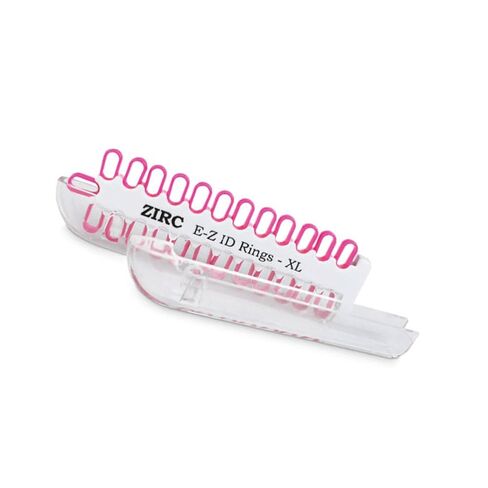 Zirc Dental 70Z000S E-Z ID Tool Rings XL نيون وردي 25 / Pk in Kuwait