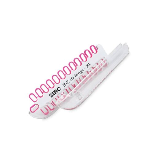 Zirc Dental 70Z000S E-Z ID Tool Rings XL نيون وردي 25 / Pk in Kuwait