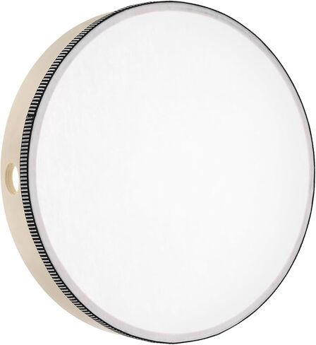 MECCANIXITY 1 Pcs Hand Drum Music Percussion 10 Inch Wood Frame Drum Set Musical Instrument for Musical Education Home Party Performance Supplies (Wood Color) in Kuwait