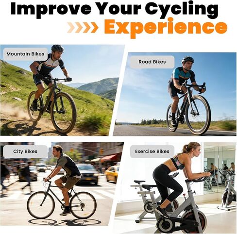 وسادة مقعد الدراجة JUMPOW للمقاعد الضيقة، غطاء مقعد الدراجة من الجل والإسفنج الذكي مع سيليكون مزدوج مضاد للانزلاق، تصميم تدفق الهواء مسامي، يناسب Peloton، الثابتة، الدراجات الجبلية والطرق in Kuwait