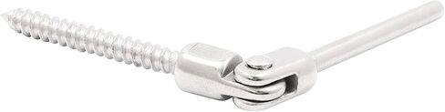 180 Degree Adjustable Angle Threaded Stud Tension End, 20Pcs Cable Railing Kit for Wood or Metal Post, Cable Angle Tension Kit in Saudi Arabia