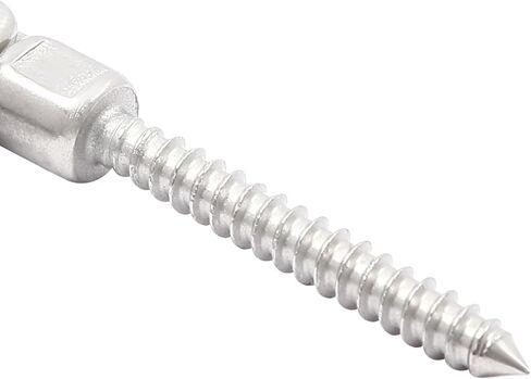 180 Degree Adjustable Angle Threaded Stud Tension End, 20Pcs Cable Railing Kit for Wood or Metal Post, Cable Angle Tension Kit in Saudi Arabia