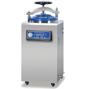 75L Automatic Vertical Steam Autoclave for Lab & Medical Instruments, Digital Display 4.5kW High-Power Sterilizer with Hand-Wheel Lock & Stainless Steel Chamber (DGL-B-75L) in Kuwait