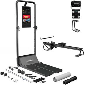 Speediance Gym Monster 2S & AeroRow مقعد التجديف وملحقات الصالة الرياضية منظم ومقياس ذكي لدهون الجسم وحزمة حزام رفع الأثقال in Kuwait