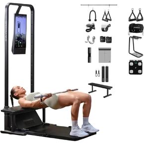 Speediance Gym Monster 2، Works & PowerGrip مقابض ذكية وحزام رفع الأثقال ومنظم ملحقات الصالة الرياضية وحزمة ميزان الدهون في الجسم الذكي in Kuwait