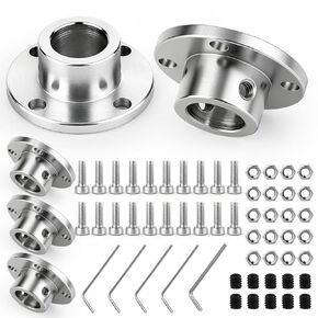 5PCS 8mm Rigid Flange Coupling, Motor Flange Coupling Connector for DIY Handmade Model in Kuwait