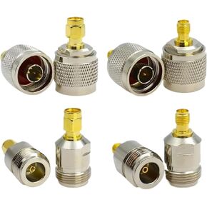 RP-SMA to N Type Male/Female Coaxial Adapter Kit Plugs Jack Connector Converter(Type 1,1Pcs) in Saudi Arabia