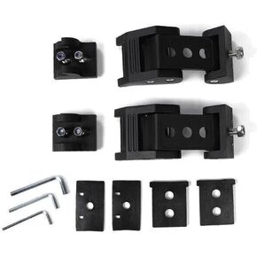 Black Heavy Metal Hood Lock Catch Latch Kit Pair Aluminum Alloy/Stainless Stell Front Right Left for Jeep for Wrangler 1997-2006 Bhmhlclkf1Jwtp in Saudi Arabia