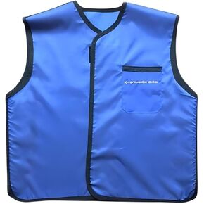 Radiation Protection Clothing Lead Vest Blue X-ray Shields(0.5mmpb,55x60cm) in Kuwait
