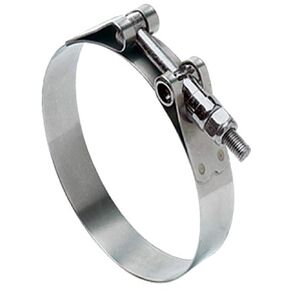 Ideal Tridon 300110200051 Stainless Steel 30011 Series 300 T-Bolt Hose Clamp, Heavy Duty, 36 SAE Size, 50.8 mm - 58.7 mm Hose OD Range in Kuwait