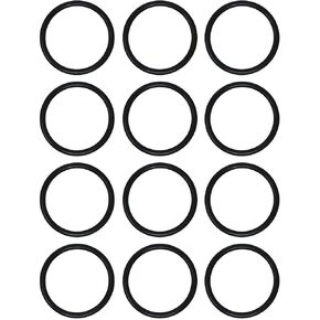 حلقة على شكل حرف O لقطعة ذيل H-553 من أجل Zurn، Sloan، Royal، Regal، قطعة ذيل صمام مقياس التدفق القياسية الأمريكية، استبدال 5308696 / P6000-C31 / A912809-0070A 12 قطعة in Kuwait