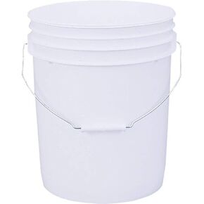 LEAKTITE 5GLSKD 5-Gallon lon White Plastic Pail in Kuwait